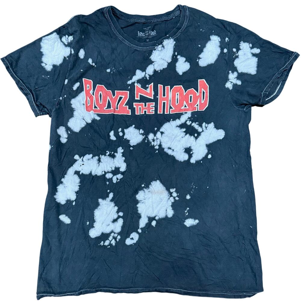 Vintage Tees - Boyz N The Hood Logo Bleached Graphic Tee*SZ M